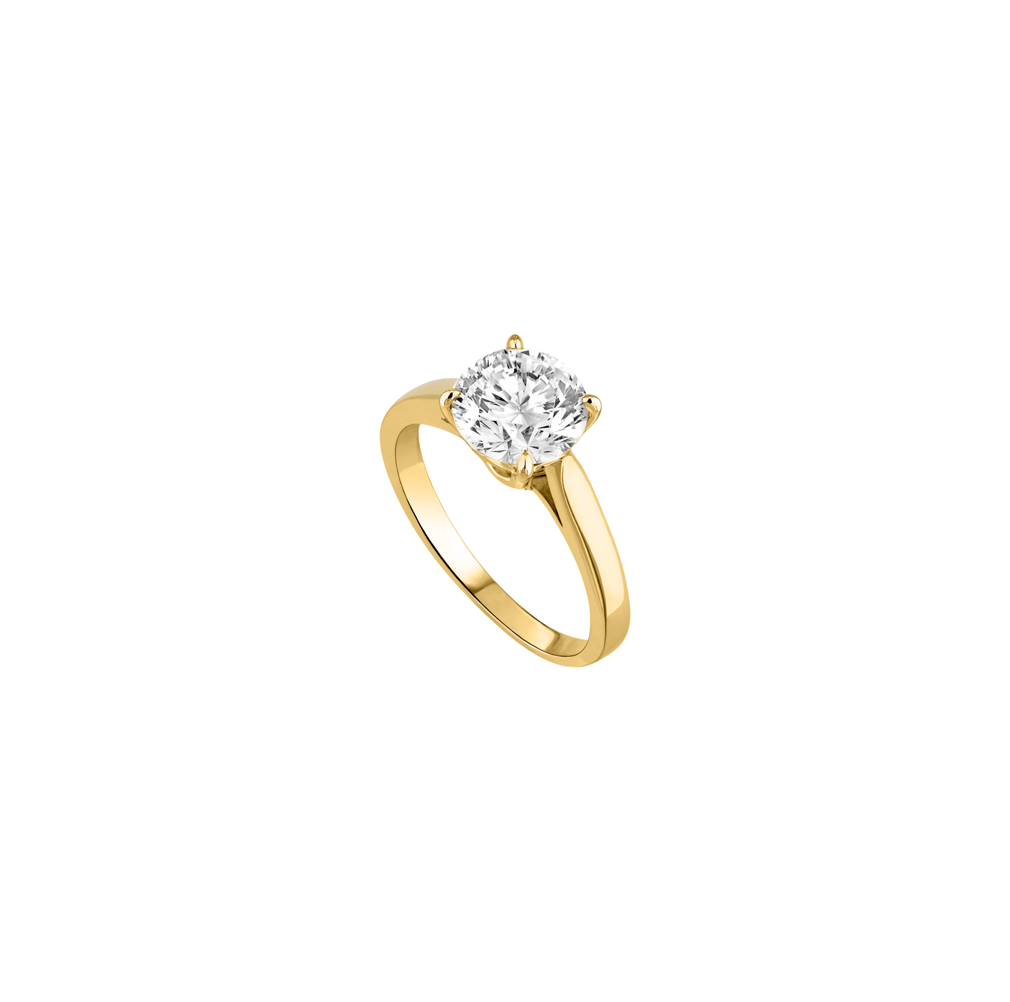 Solitaire - Yellow Gold