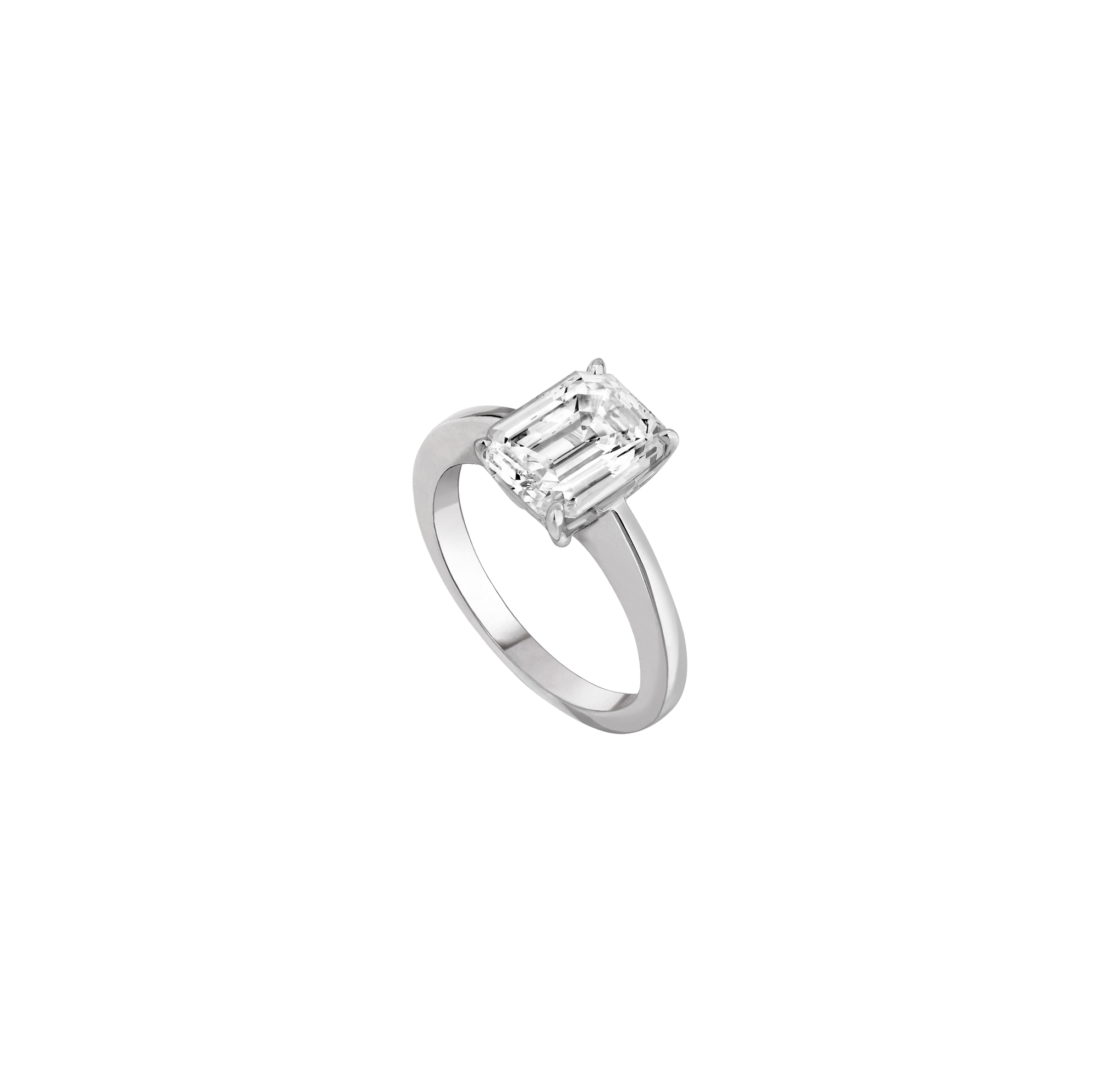 Ring - Rhodium silver