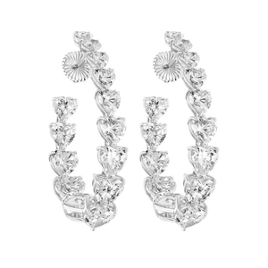 NEW Créoles - Argent Rhodié