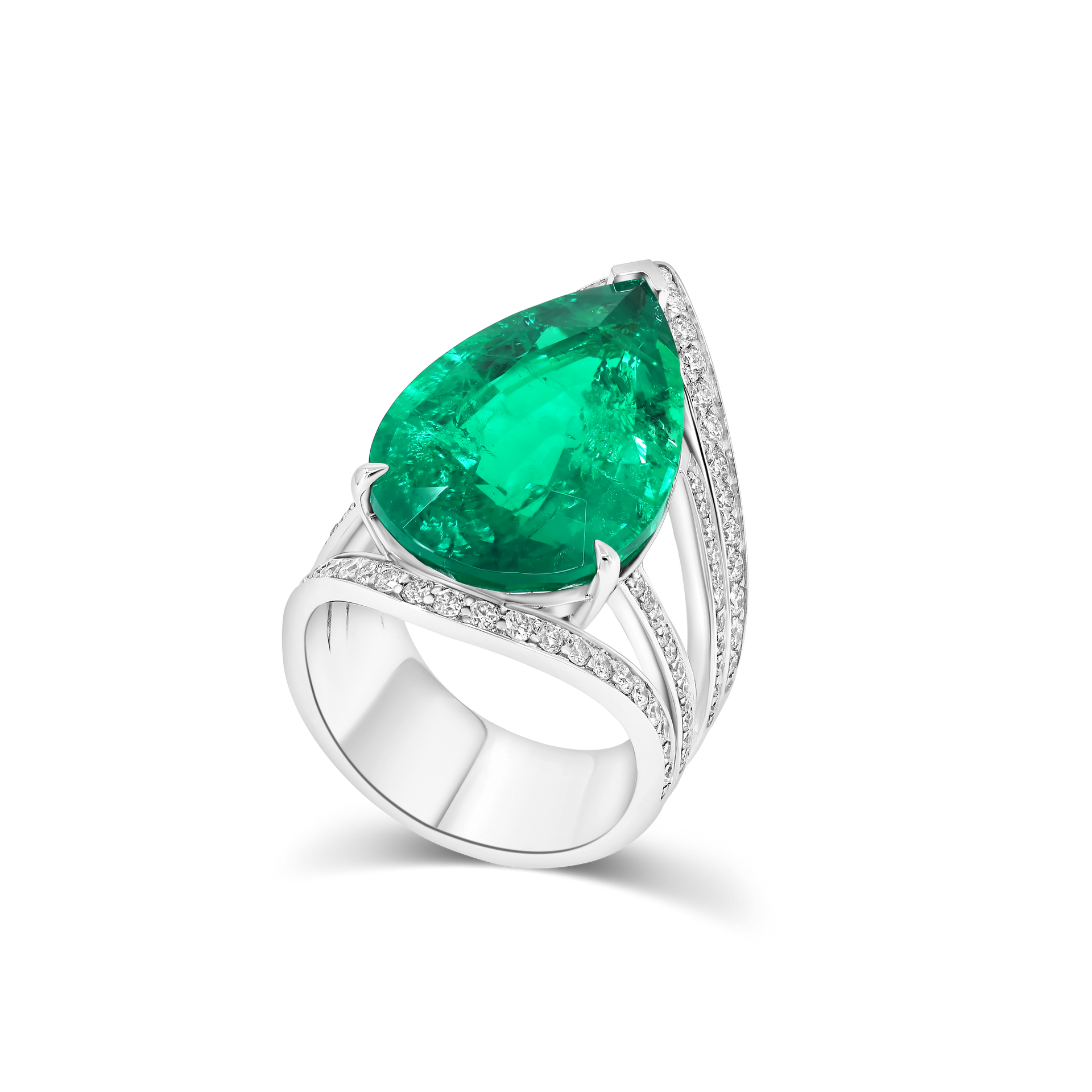 Burma Fine Jewelry Ring White Gold - Main Image