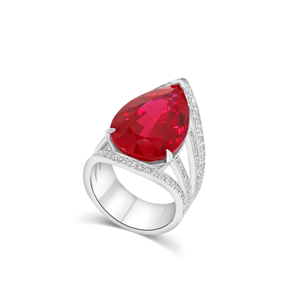 Burma Fine Jewelry Ring - White Gold 