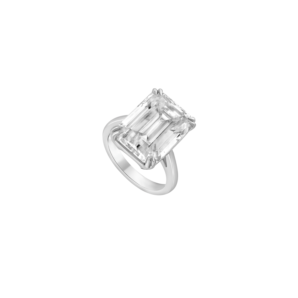 Ring - Moissanite - Platinum
