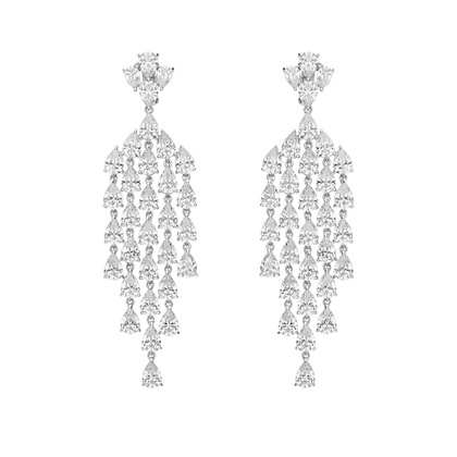 Boucles d'oreilles Chandelier Les Parures