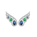 Boucles d'oreilles - Collection Paon