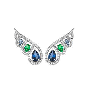Boucles d'oreilles - Collection Paon