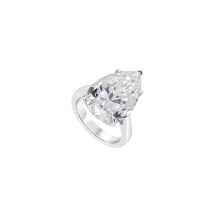 Moissanite Ring - Platinum