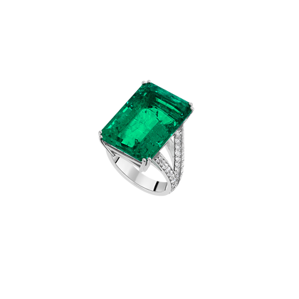 Bague Burma Fine Jewelry - Or Blanc