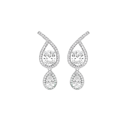 Boucles d'oreilles - Collection Paon