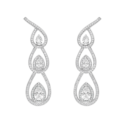 Boucles d'oreilles - Collection Paon