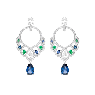Boucles d'oreilles - Collection Paon