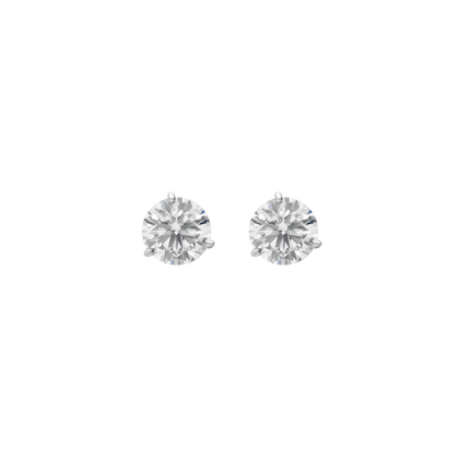 Studs Taille Brillant Burma Fine Jewelry - Platine