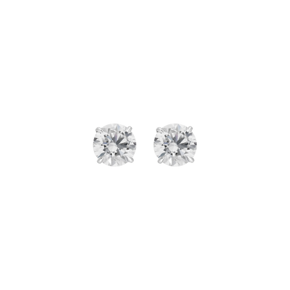 Brilliant Cut Studs Burma Fine Jewelry Studs - Platinum
