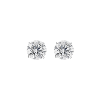 Brilliant Cut Studs Burma Fine Jewelry  - Platinum
