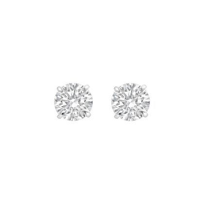 Brilliant Cut Studs Burma Fine Jewelry  - Platinum
