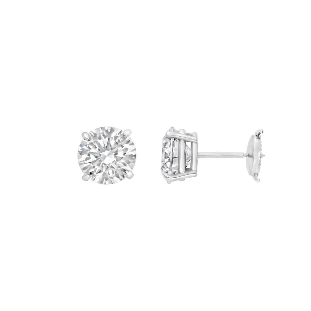 Brilliant Cut Studs Burma Fine Jewelry  - Platinum