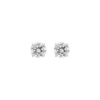 Studs Taille Brillant Burma Fine Jewelry - Or Blanc