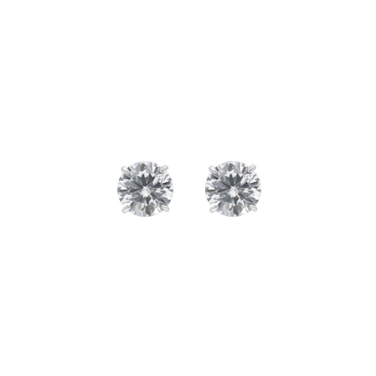 Brilliant Cut Studs Burma Fine Jewelry  - Platinum
