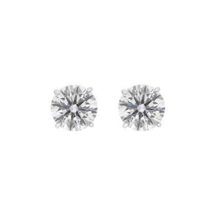 Brilliant Cut Studs Burma Fine Jewelry  - Platinum