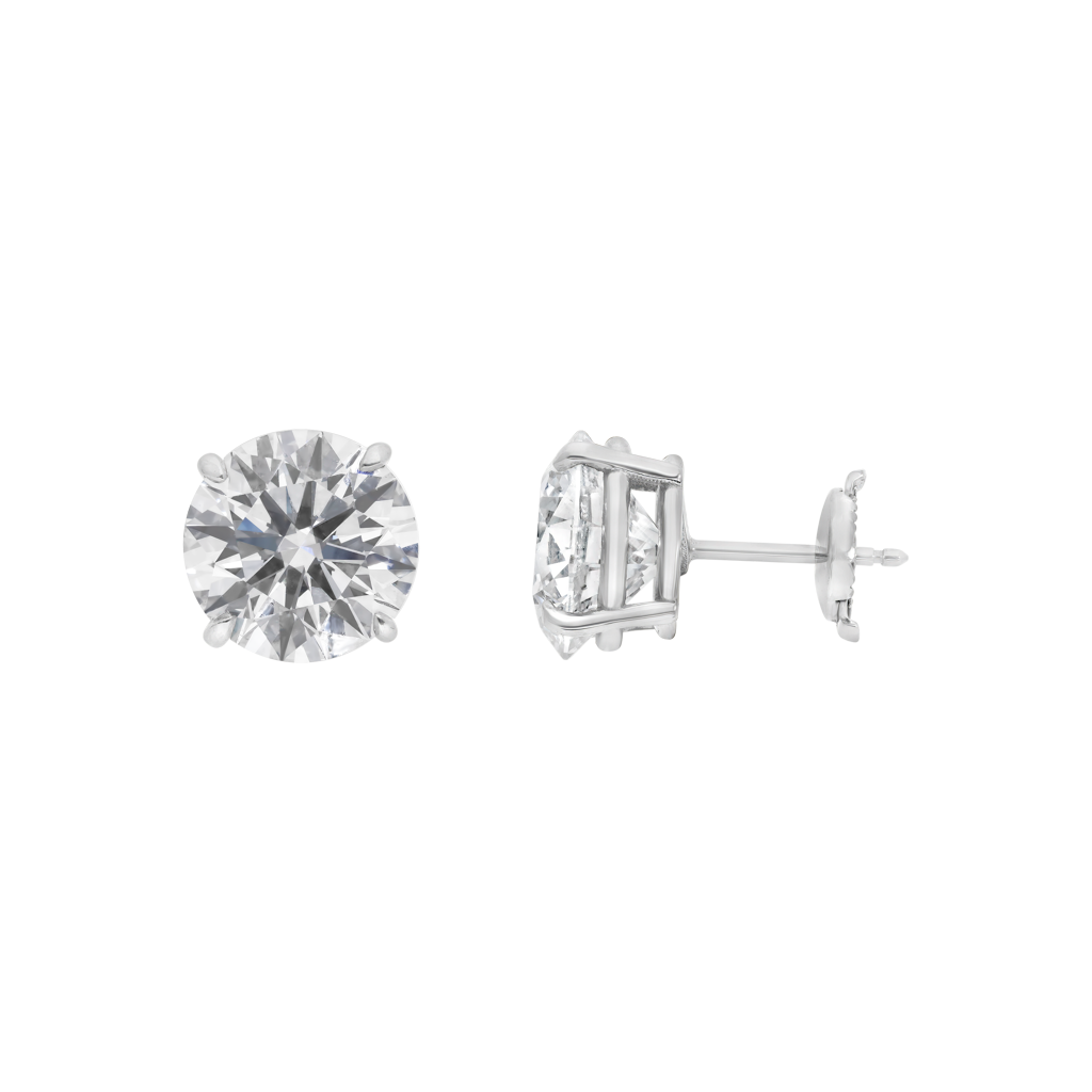 Brilliant Cut Studs Burma Fine Jewelry  - Platinum