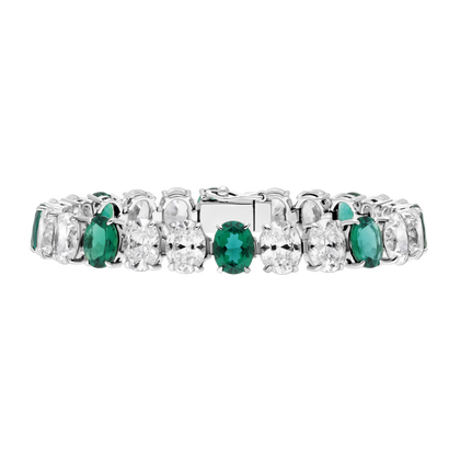 Bracelet Tennis Taille Ovale