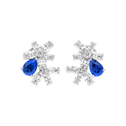 Boucles d'oreilles Fleur