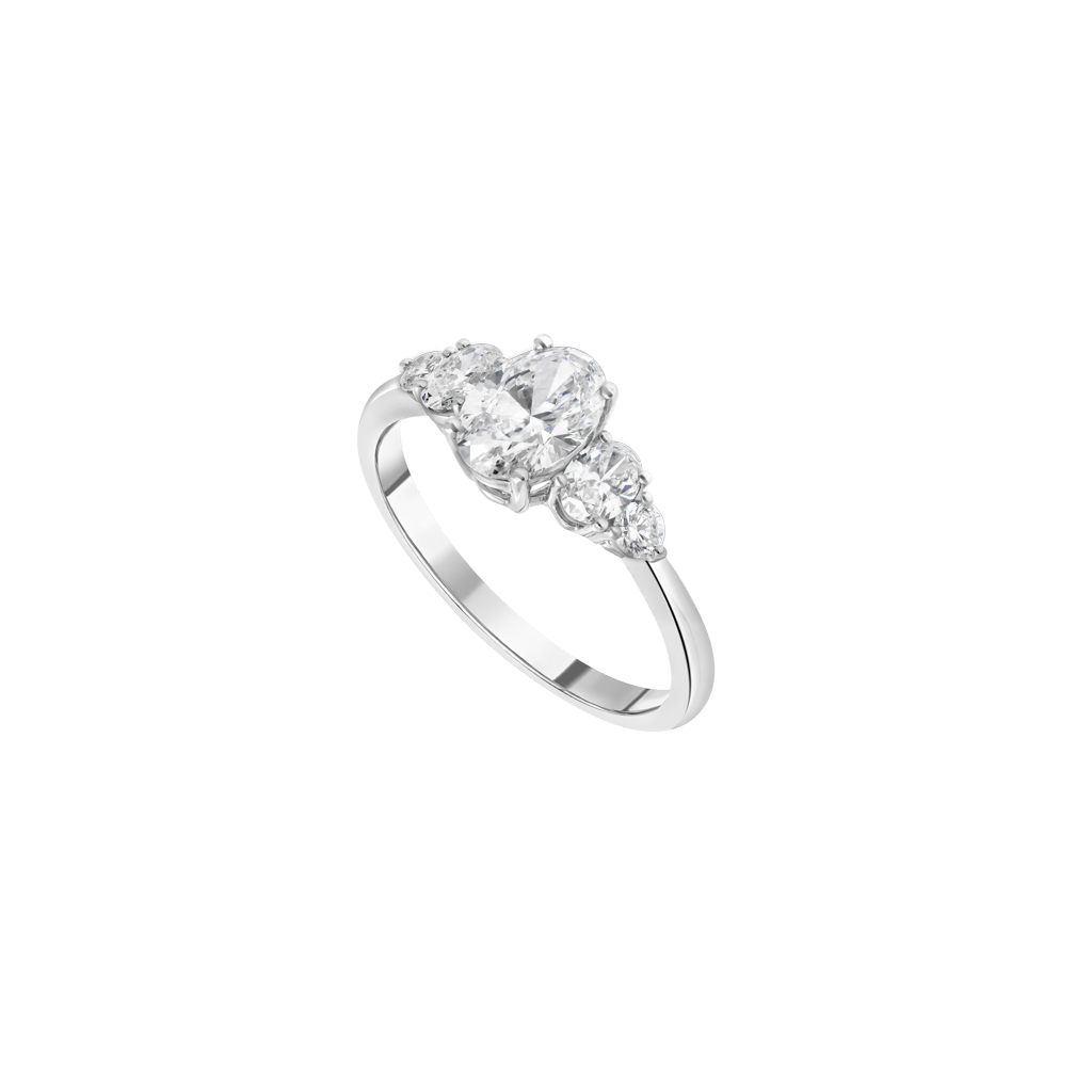 Bague Burma Fine Jewelry - Or Blanc
