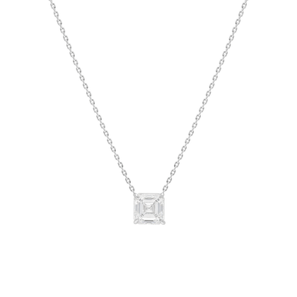 Asscher Pendant Burma Fine Jewelry