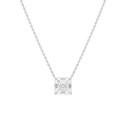 Asscher Pendant Burma Fine Jewelry