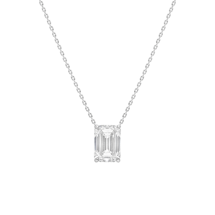 Pendentif Taille Emeraude Burma Fine Jewelry