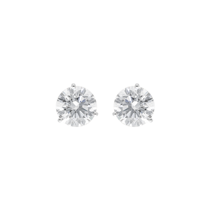 Studs Taille Brillant Burma Fine Jewelry - Or Blanc
