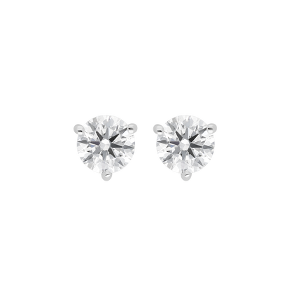 Studs Taille Brillant Burma Fine Jewelry - Or Blanc