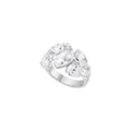 The Sets Ring - Rhodium Silver