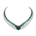 Necklace Secret Eden - Rhodium Silver 