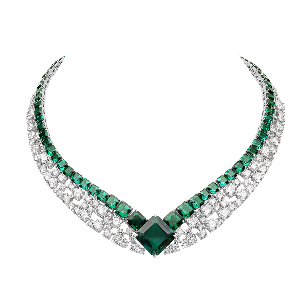 Necklace Secret Eden - Rhodium Silver 