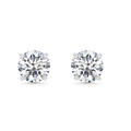 Burma Fine Jewelry Studs - Platinum