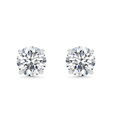Studs Taille Brillant Burma Fine Jewelry - Platine