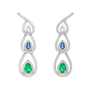 NEW Boucles d'oreilles - Collection Paon