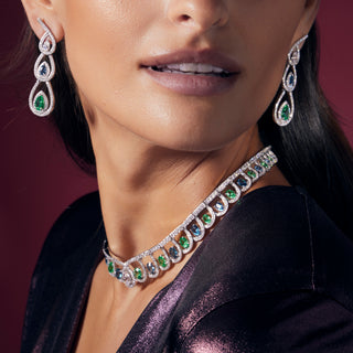 Boucles d'oreilles - Collection Paon