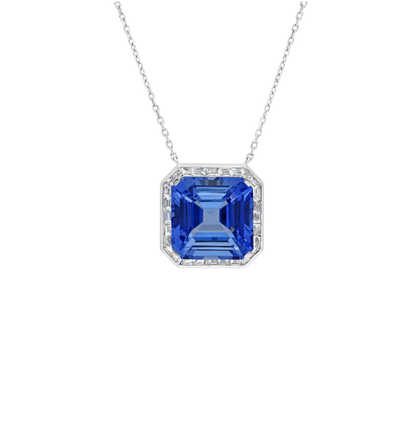 Burma Fine Jewelry Pendant - White Gold