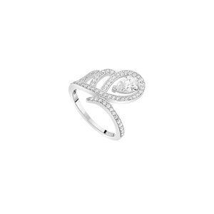 NEW Bague - Argent Rhodié -  Collection Paon
