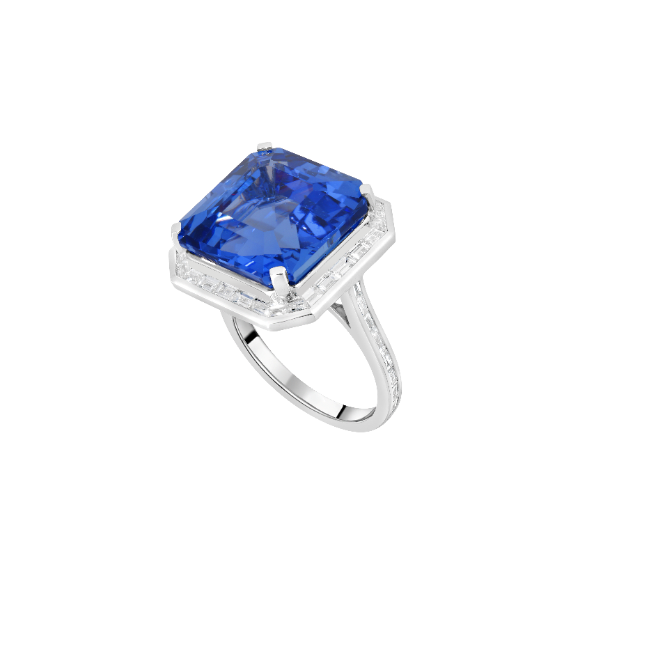 Bague Burma Fine Jewelry - Or Blanc