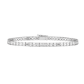 Bracelet - Rhodium Silver