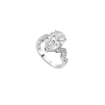 NEW Bague Opéra - Or Blanc