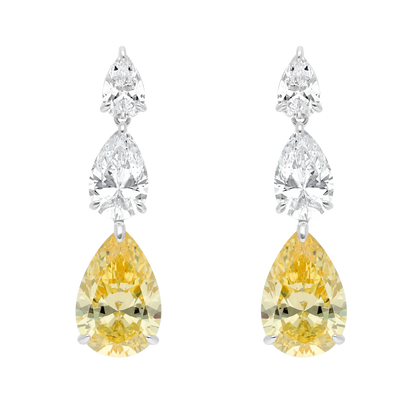Earrings Opera  - Rhodium Silver