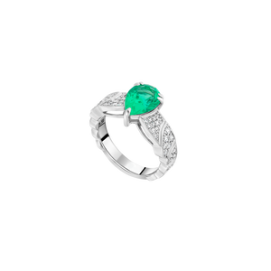 NEW Bague Opéra - Or Blanc