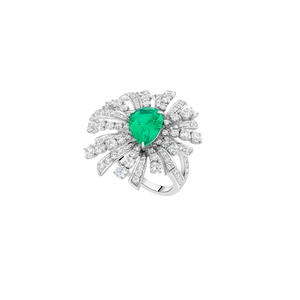 NEW Bague Opéra - Or Blanc