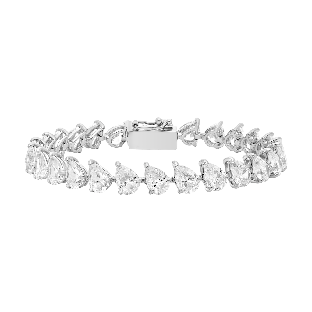 Tennis Bracelet Pear Cut 
