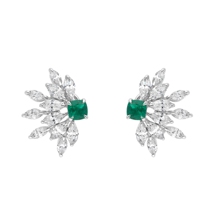 Boucles d'oreilles Opéra - Argent Rhodié