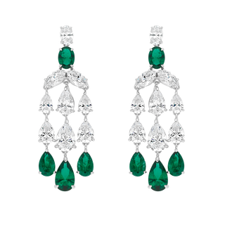 Boucles d'oreilles Opéra - Argent Rhodié
