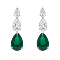 Boucles d'oreilles Opéra - Argent Rhodié